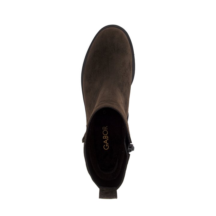 Plateau Stiefelette braun #5