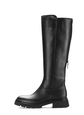 Sportlicher Stiefel schwarz