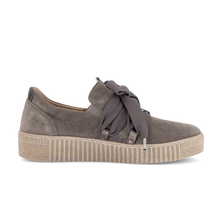 Sneakers basse marrone #1