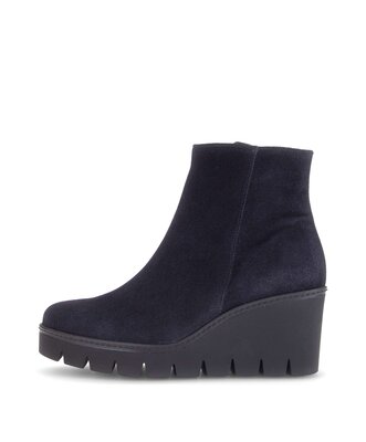 Plateau Stiefelette blau