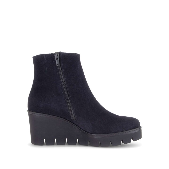 Plateau Stiefelette blau #1