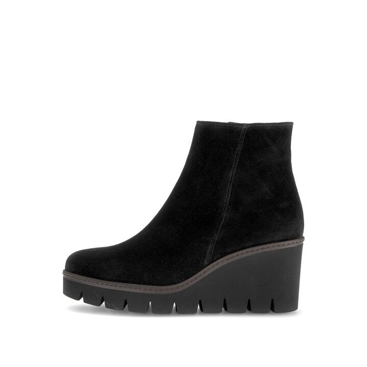 Plateau Stiefelette schwarz #0