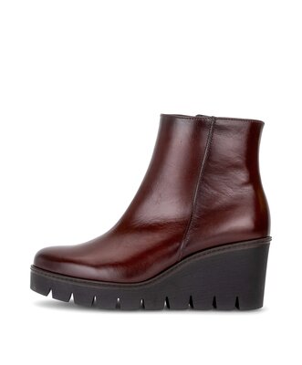 Plateau Stiefelette braun