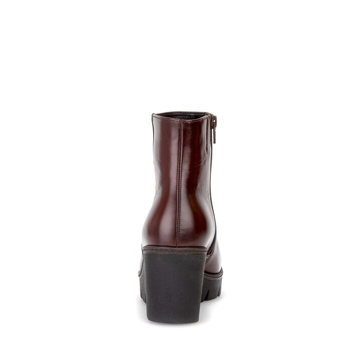 Stivaletto con plateau marrone #3