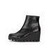 Stivaletto con plateau nero