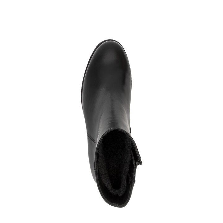 Stivaletto con plateau nero #5