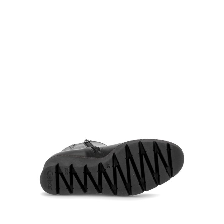 Stivaletto con plateau nero #4