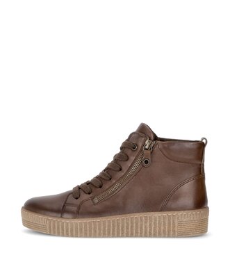 Sneaker high braun