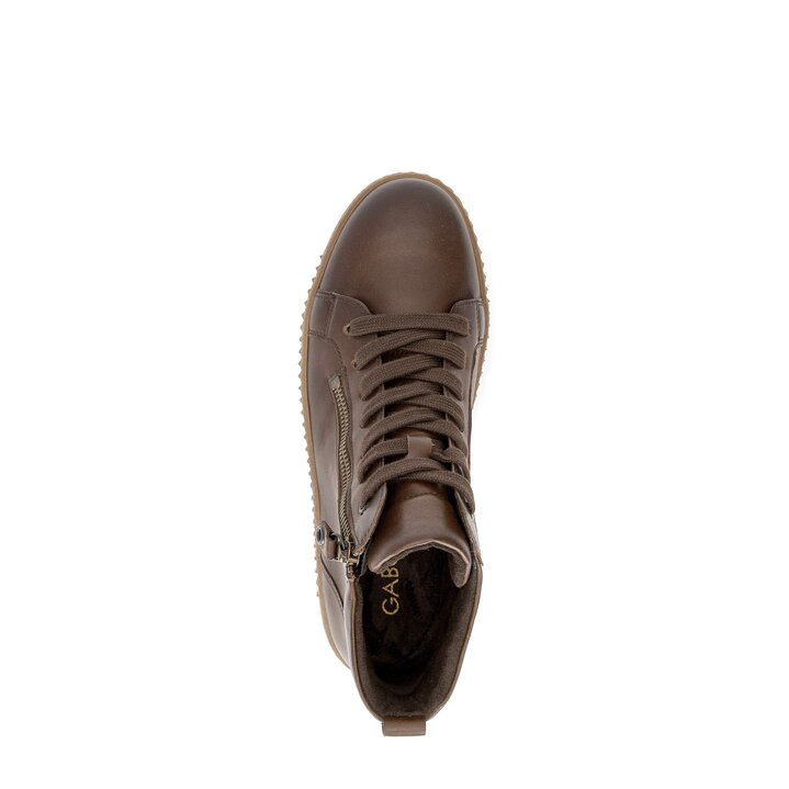Sneaker high braun #5