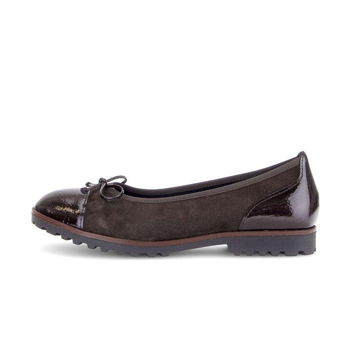 Ballerine sportive marron #0