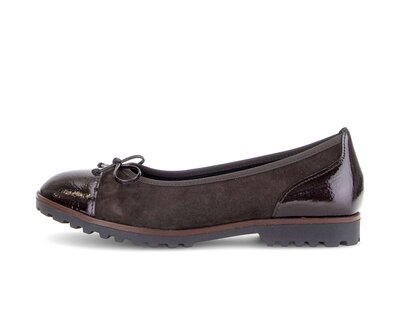 Ballerina sportiva marrone