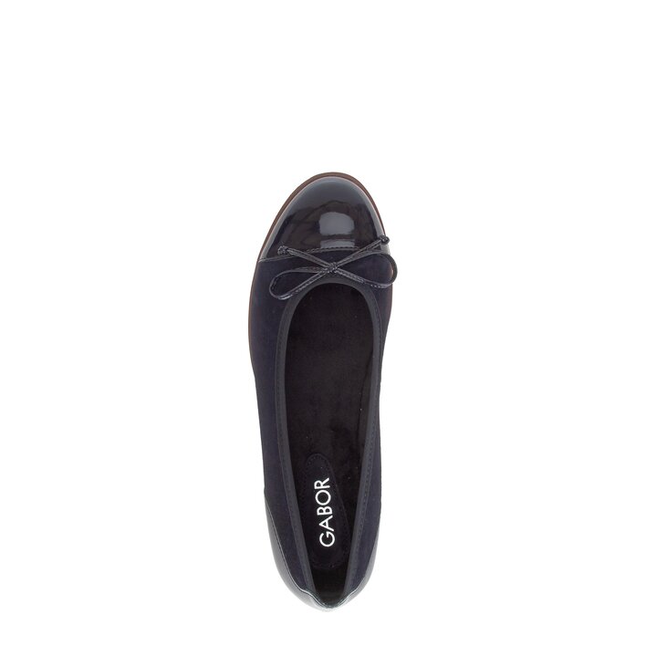 Sportliche Ballerina blau #5