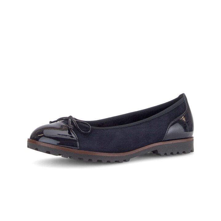 Sportliche Ballerina blau #2