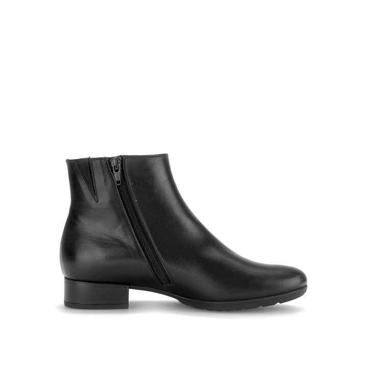 Elegante Stiefelette schwarz #1