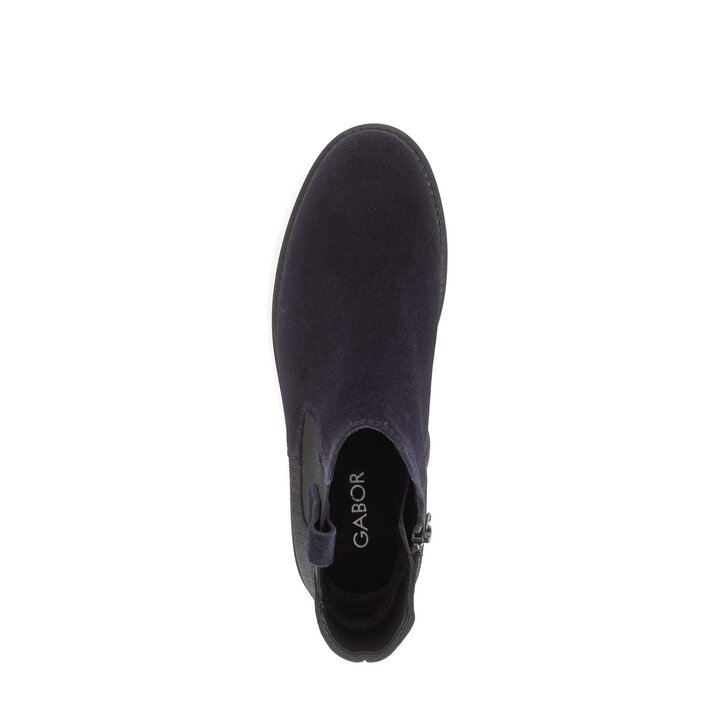 Stivaletto Chelsea blu #5