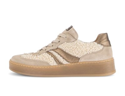 Sneaker low beige