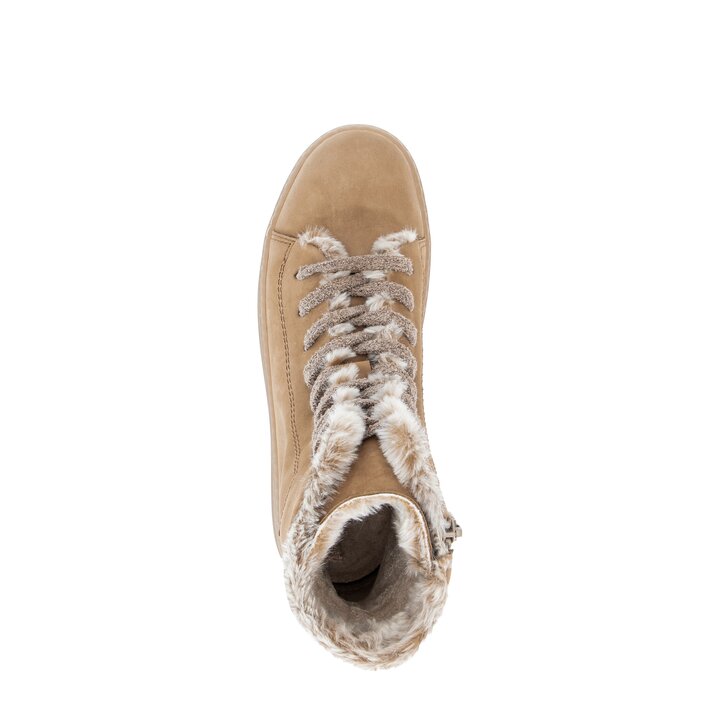 Basket montante marron #5