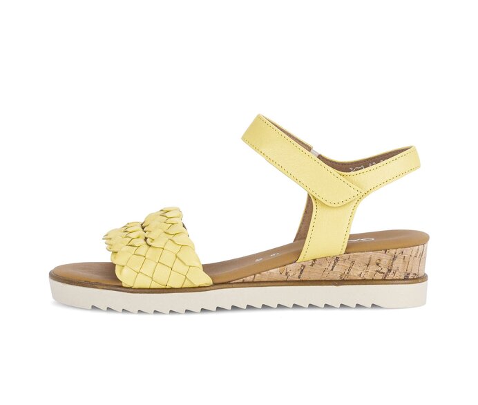 Keilsandalette gelb #0