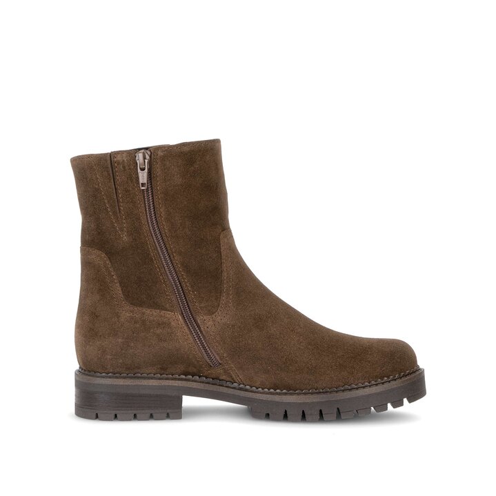 Sportliche Stiefelette braun #1