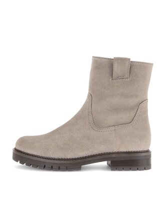 Sportief enkellaarsje beige
