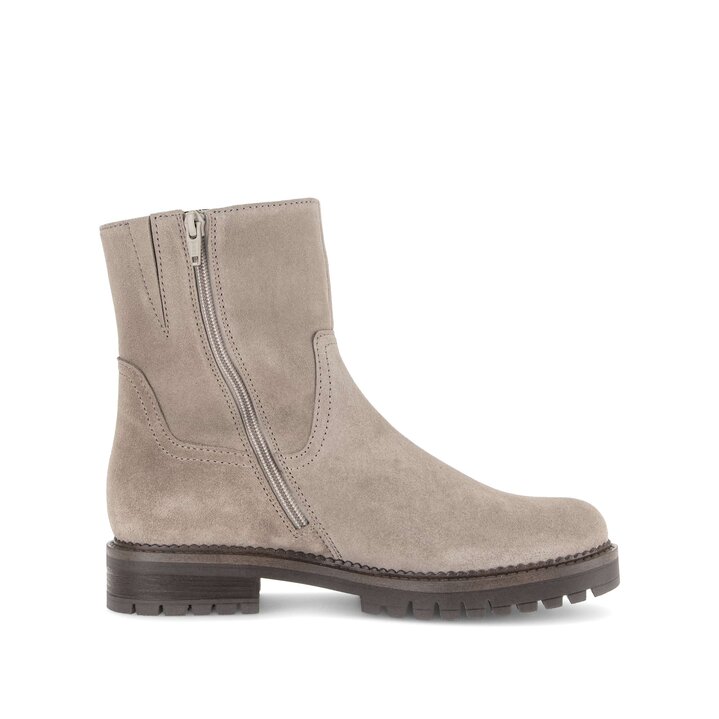 Sportliche Stiefelette beige #1
