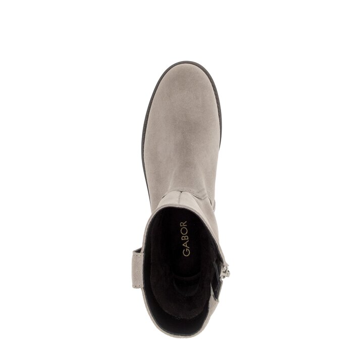 Sportliche Stiefelette beige #5