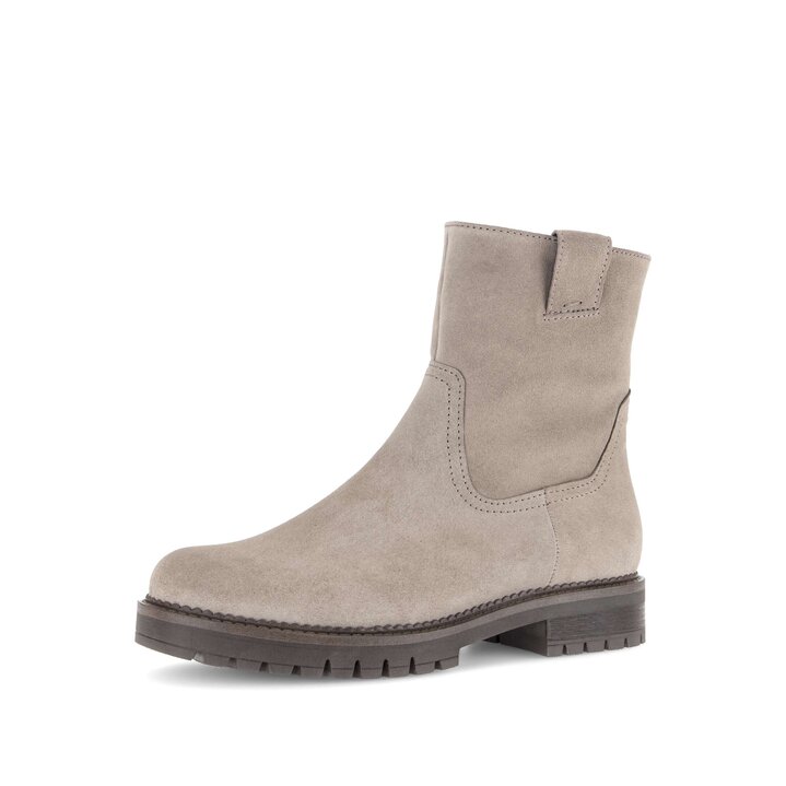 Sportliche Stiefelette beige #2