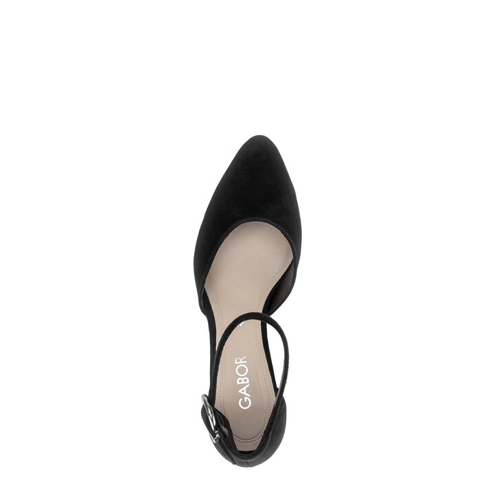 Spangenpumps schwarz #5
