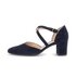 Spangenpumps blau