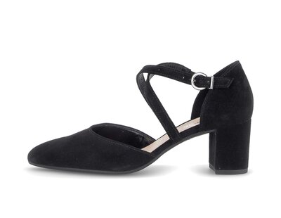 Spangenpumps schwarz