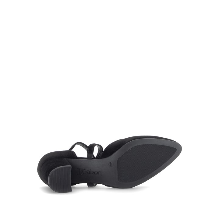 Spangenpumps schwarz #4