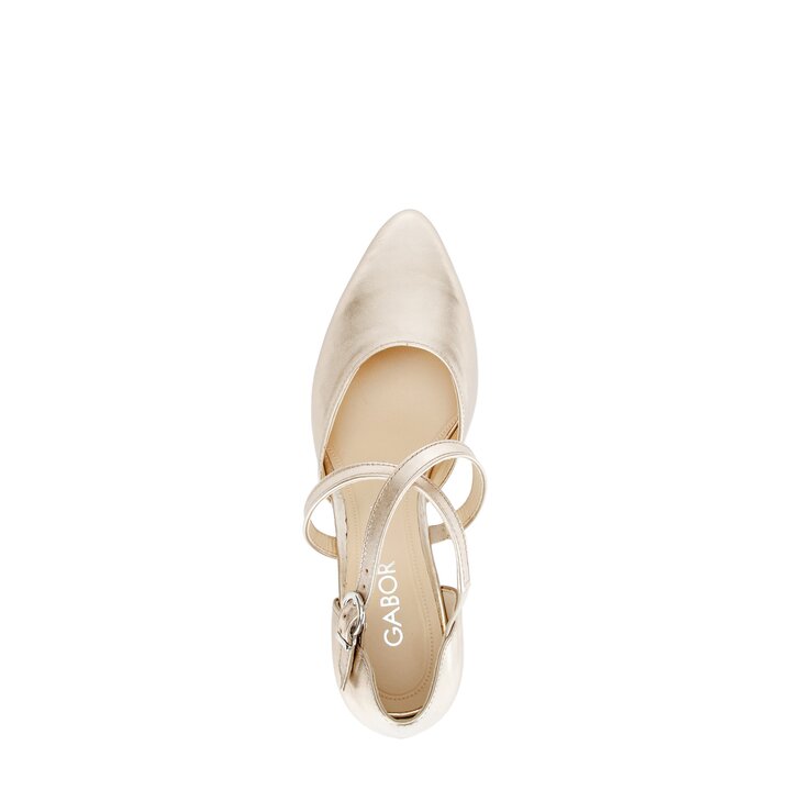 Spangenpumps gold #5