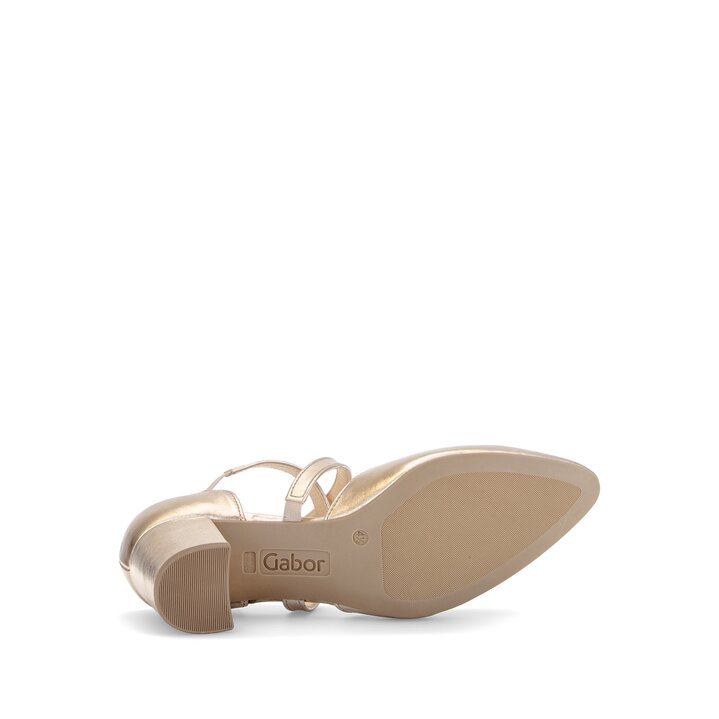 Spangenpumps gold #4