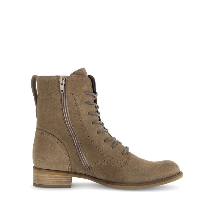 Schnürstiefelette braun #1