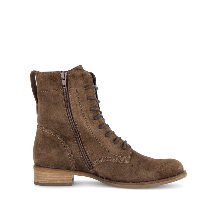 Schnürstiefelette braun #1