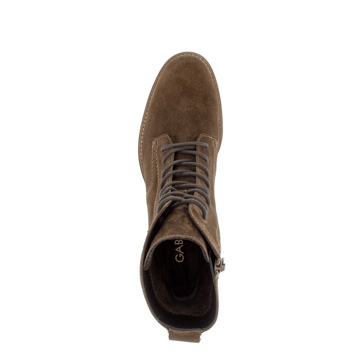 Schnürstiefelette braun #5