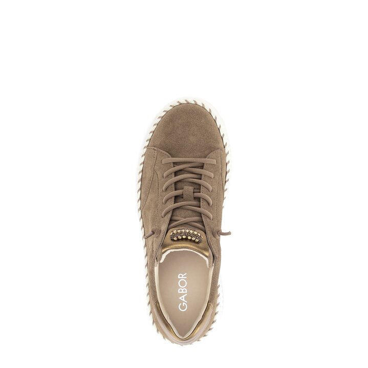 Sneaker low braun #5