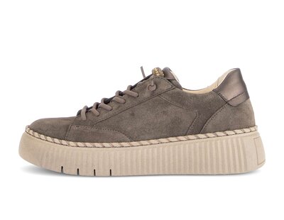 Sneaker low braun