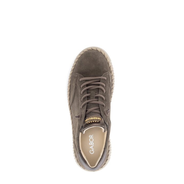 Sneakers basse marrone #5