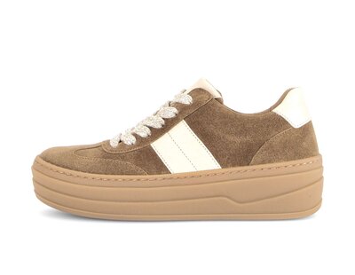 Sneaker low braun