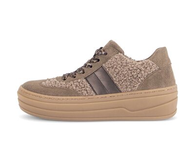 Sneakers basse marrone