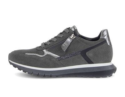 Sneakers basse grigio