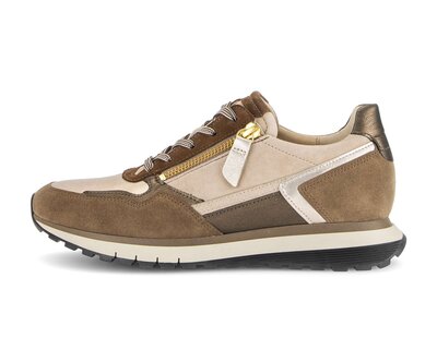 Sneaker low braun