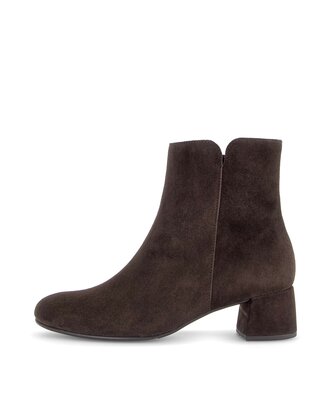 Elegante enkellaarsjes bruin