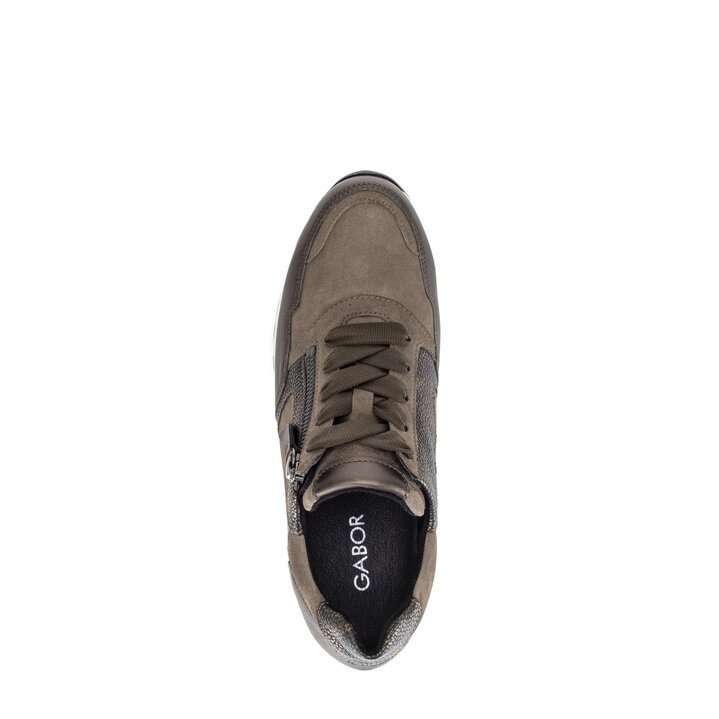 Sneaker low braun #5