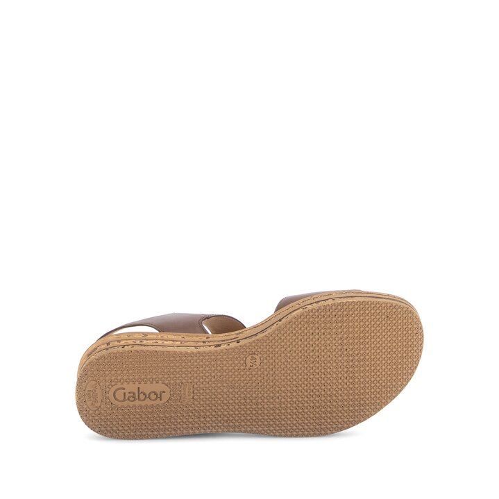 Plateau Sandale braun #4