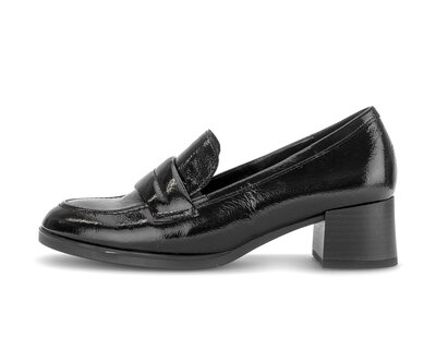 Hochfrontpumps schwarz
