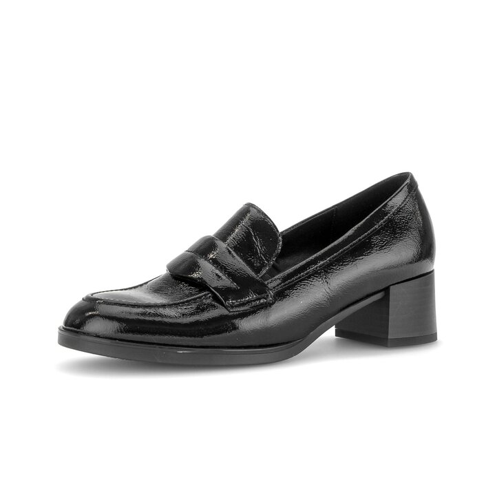 Hochfrontpumps schwarz #2