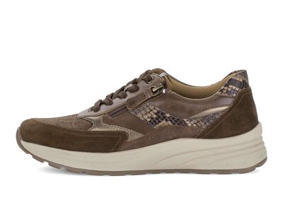 Sneakers basse marrone