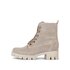 Stivaletto stringato beige